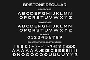 Bristone - Expanded Sans, a Sans Serif Font by Almarkhatype (Thumbnail 13 of 18)