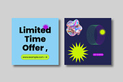 Trendy Social Media Post Template, a Social Media Template by MightyDesign (Thumbnail 2 of 7)