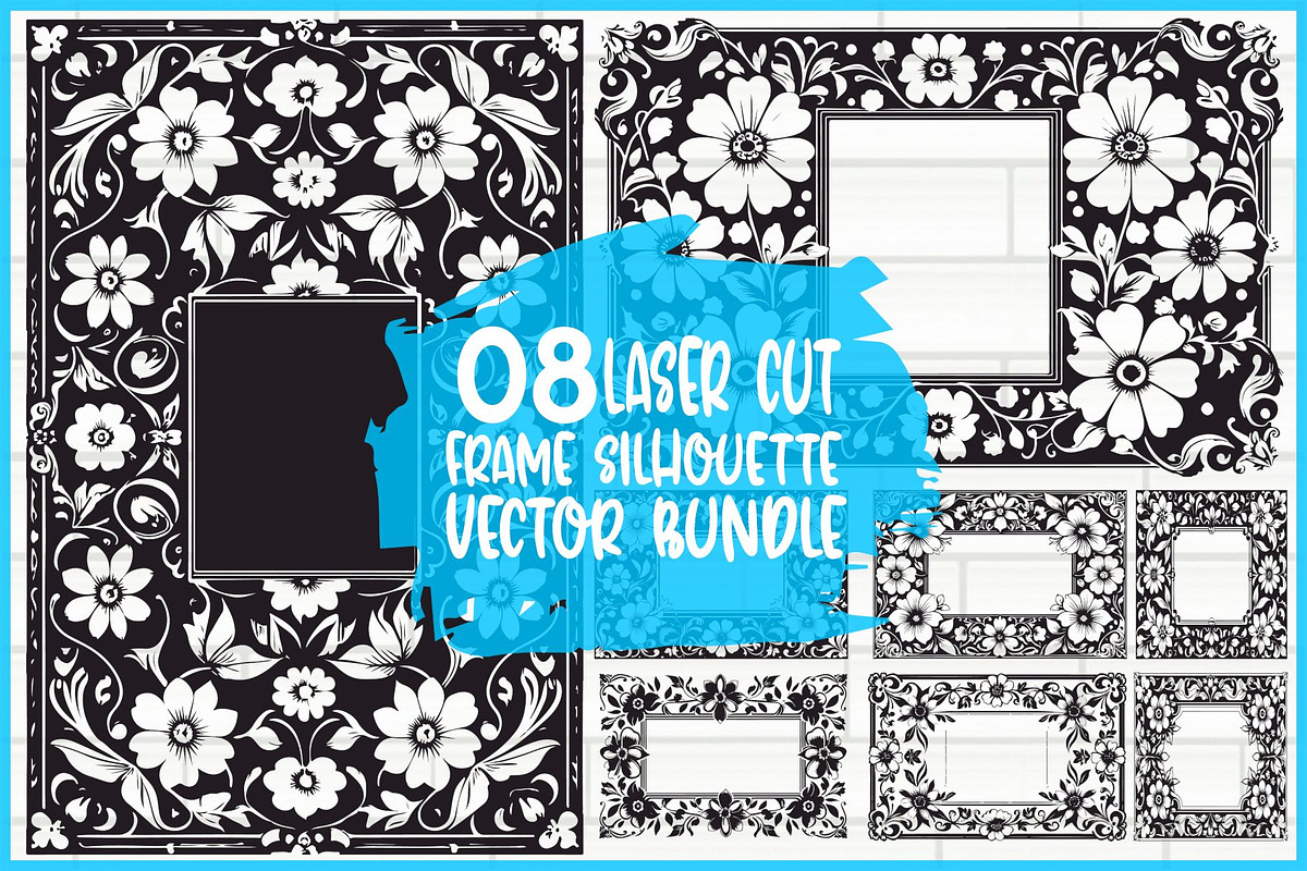 Vintage Frame Collection, an Illustration by yasushie (Photo 1 of 9)