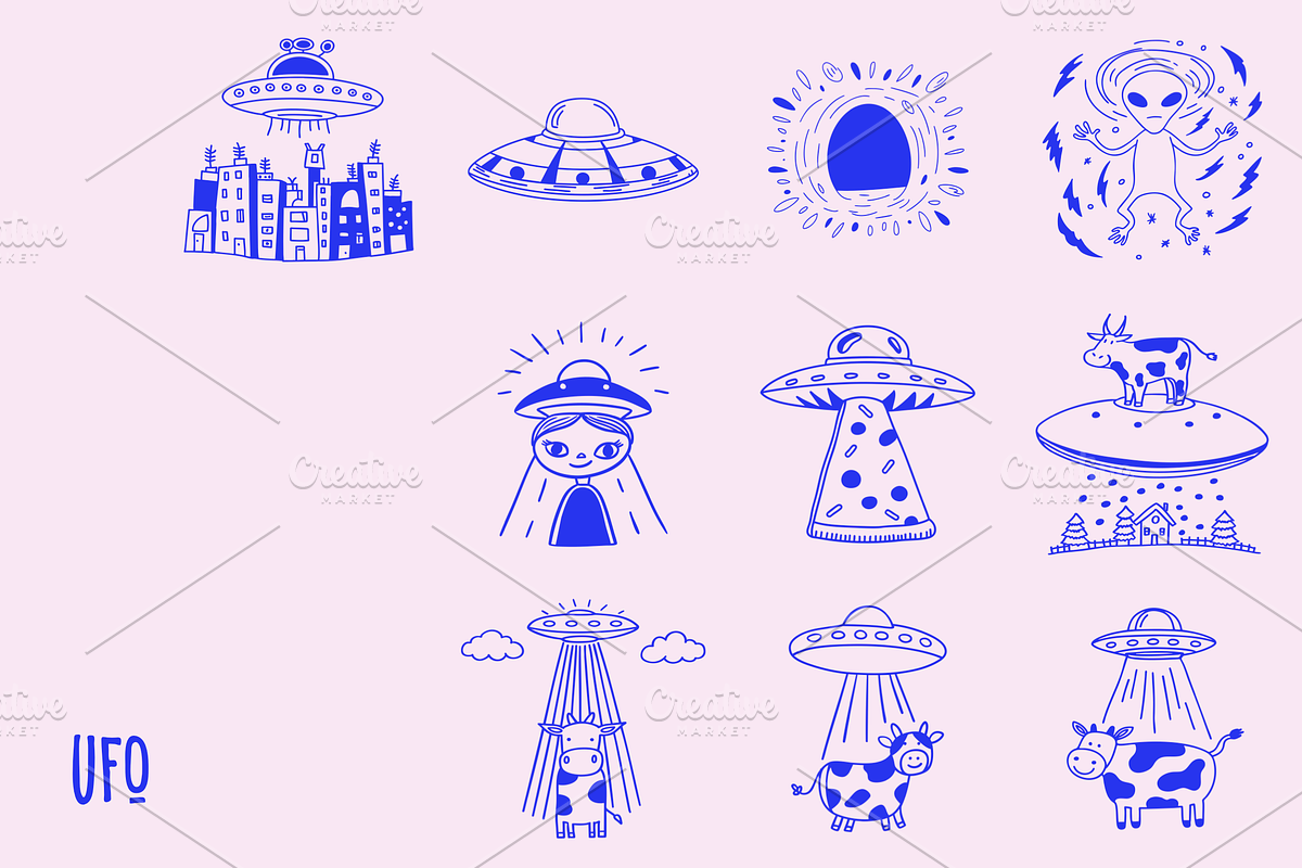 1001 Cute Doodles Bundle, an Object Illustration by Danil Polshin (Photo 60 of 65)