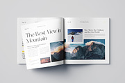 Travel Magazine Template | Square, a Magazine Template by Spark_Creative (Thumbnail 7 of 13)