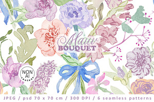 Mauve bouquet