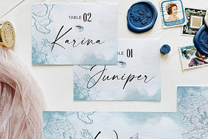 Nautical Wedding Invitation Suite