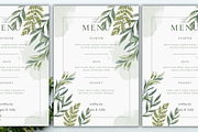 Green Leafy Wedding Templates, a Templates & Theme by TheSimplySereneShop (Thumbnail 1 of 4)