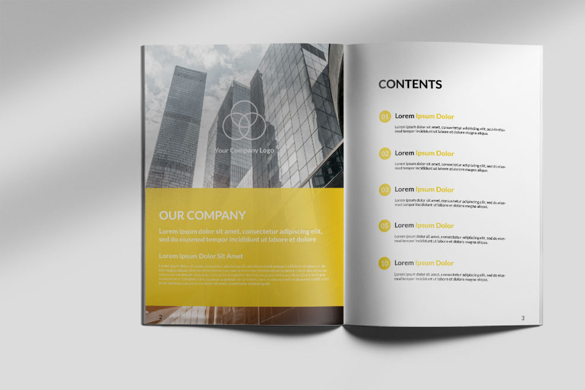 EVOLUTION BROCHURE BIFOLD TEMPLATE, a Brochure Template by TypeMakers