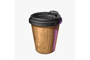 Paper Cup Of Hot Drink