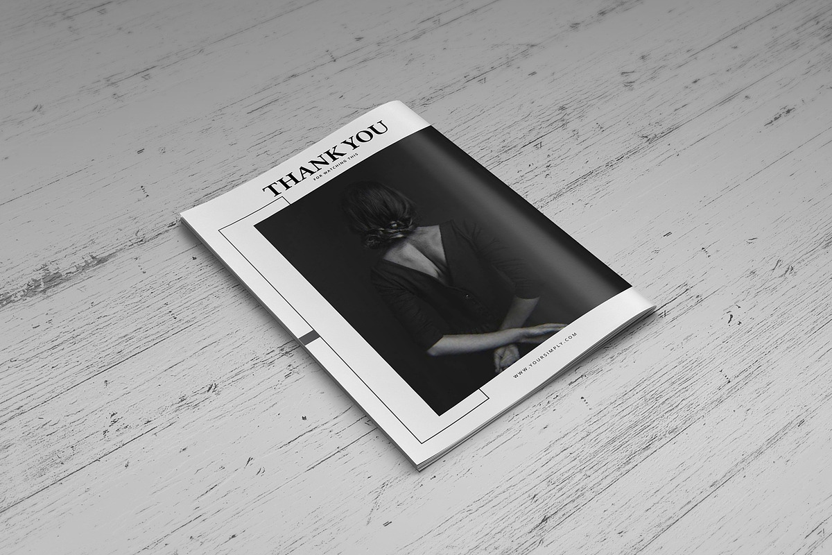 Magazine Indesign Template, a Magazine Template by SamiSimply7 (Photo 9 of 9)