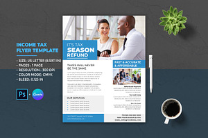 Income Tax Flyer Template