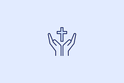20 Catholic Icons, a Solid Icon by Creative VIP (Thumbnail 5 of 5)