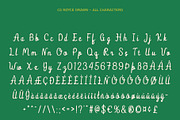 CS Royce Drawn, a Script Font by Craft Supply Co. (Thumbnail 8 of 8)