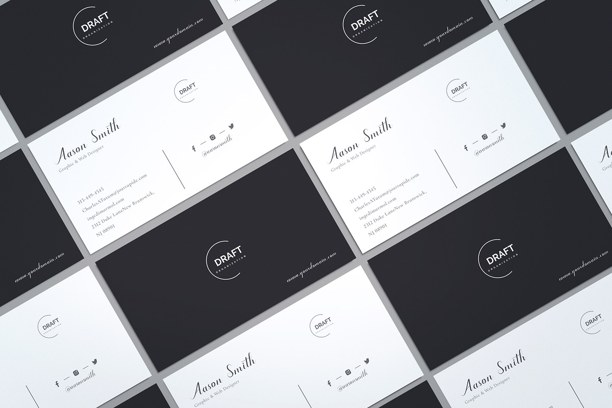 Business Card, a Business Card Template by CreativeZoom (Photo 3 of 4)