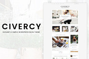 Civercy - Elegant WordPress Theme, a WordPress Template by kaiwp (Thumbnail 1 of 4)