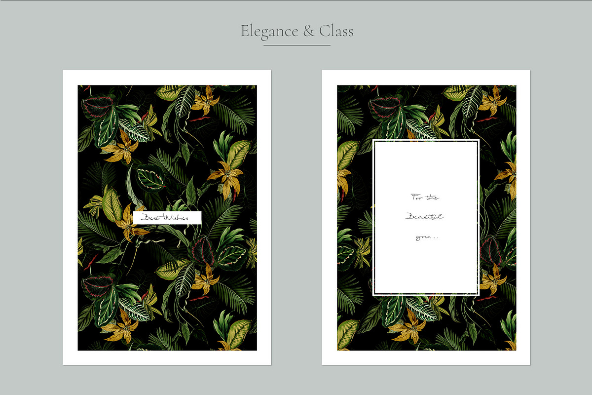 Tropical Dark, a Pattern Graphic by Luiz da Rolt Grathwohl (Photo 5 of 10)