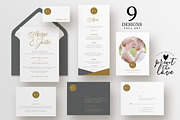 Wedding Invitation Suite - Marya, an Invitation Template by Print The Love Boutique (Thumbnail 2 of 4)