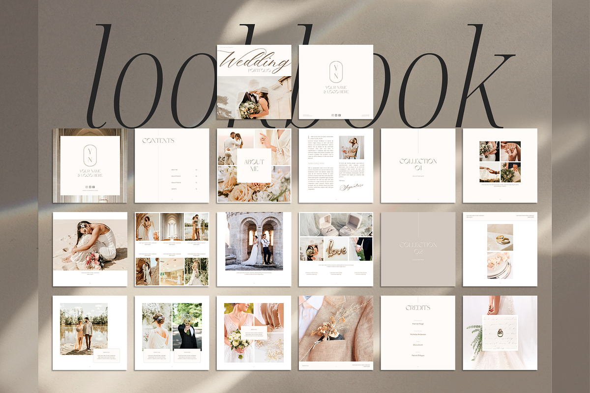 Wedding Portfolio Lookbook, a Magazine Template by Creatif Foundry (Photo 4 of 8)