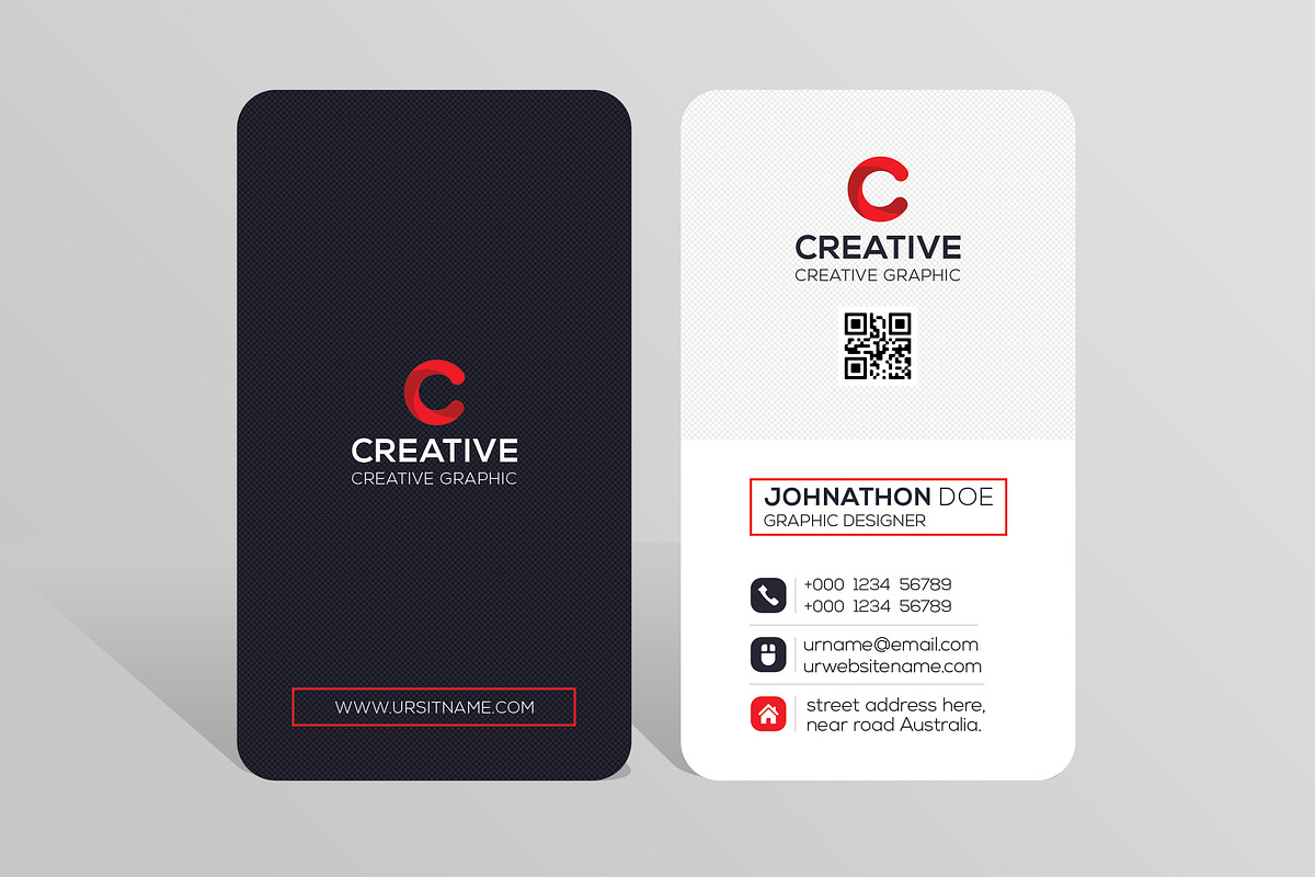 Clean Business Card, a Business Card Template by Creative_Arts (Photo 1 of 7)