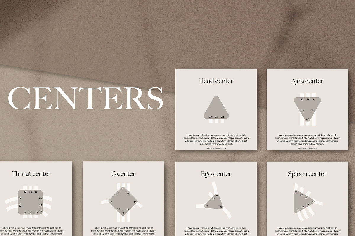 Human Design Instagram Template, a Social Media Template by Backyard Rose (Photo 8 of 28)