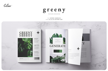 GREENY Nature Magazine Template