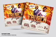 Church Flyers Bundle - Vol 6, a Flyer Template by Satgur Graphic Design (Thumbnail 5 of 11)
