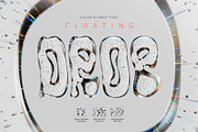 Floating Drop - Color Bitmap Font, a Symbol Font by Gleb Guralnyk (Thumbnail 1 of 5)