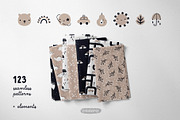 Minimalistic patterns bundle, a Pattern Graphic by tatiletters (Thumbnail 2 of 17)