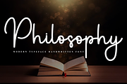 Philosophy, a Handwritten Font by InermediaSTUDIO (Thumbnail 1 of 8)