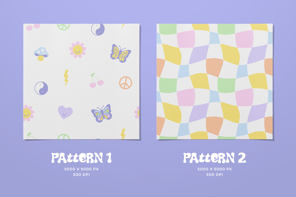 Pastel Pattern Set, a Pattern Graphic by Dedraw Studio (Photo 2 of 20)