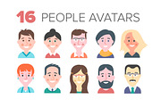 Cartoon People Avatars, a Person Illustration by Rassko (Thumbnail 1 of 2)