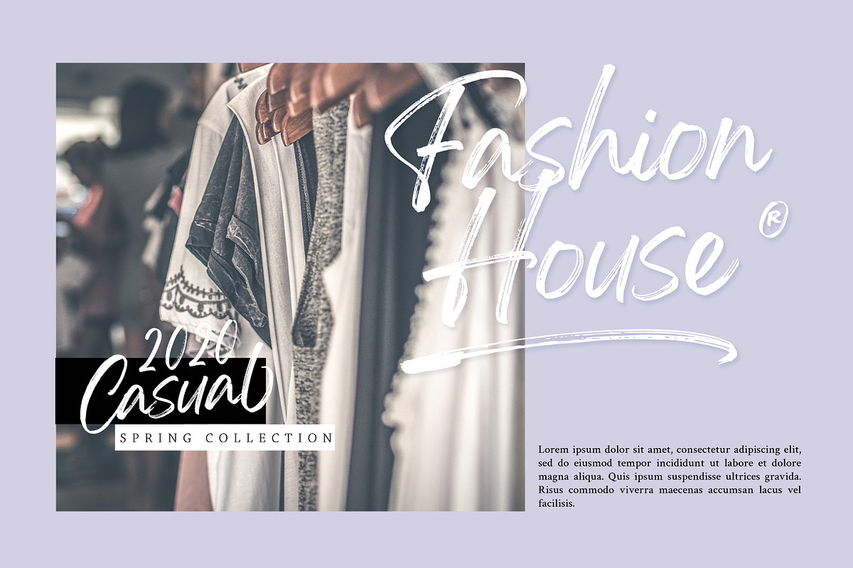 Gellatio - Chic Brush Font, a Script Font by din-studio.com (Photo 2 of 16)