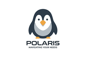 Polaris Mascot Cartoon Logo
