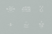 Blanche Logo Kit | Logos Ai Eps Psd, a Branding & Logo Template by Feel This (Thumbnail 8 of 11)