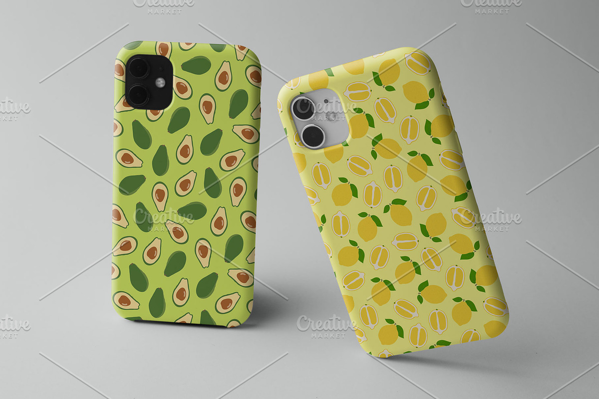 Color bright seamless fruit patterns, a Pattern Graphic by ExpressShop (Photo 2 of 7)