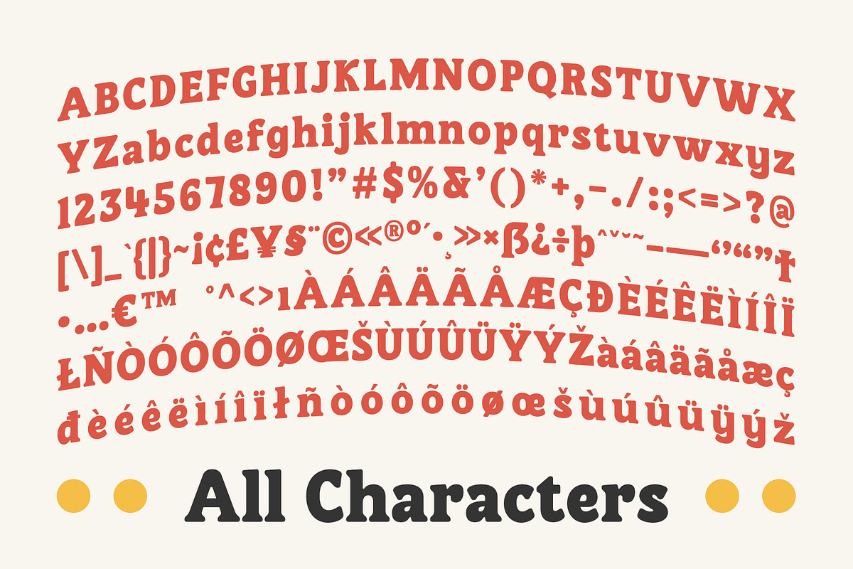 CS Dovie – Retro Font, a Serif Font by Craft Supply Co. (Photo 8 of 8)