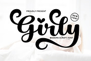 Girly, a Script Font by Rotterlab Studio (Thumbnail 1 of 6)