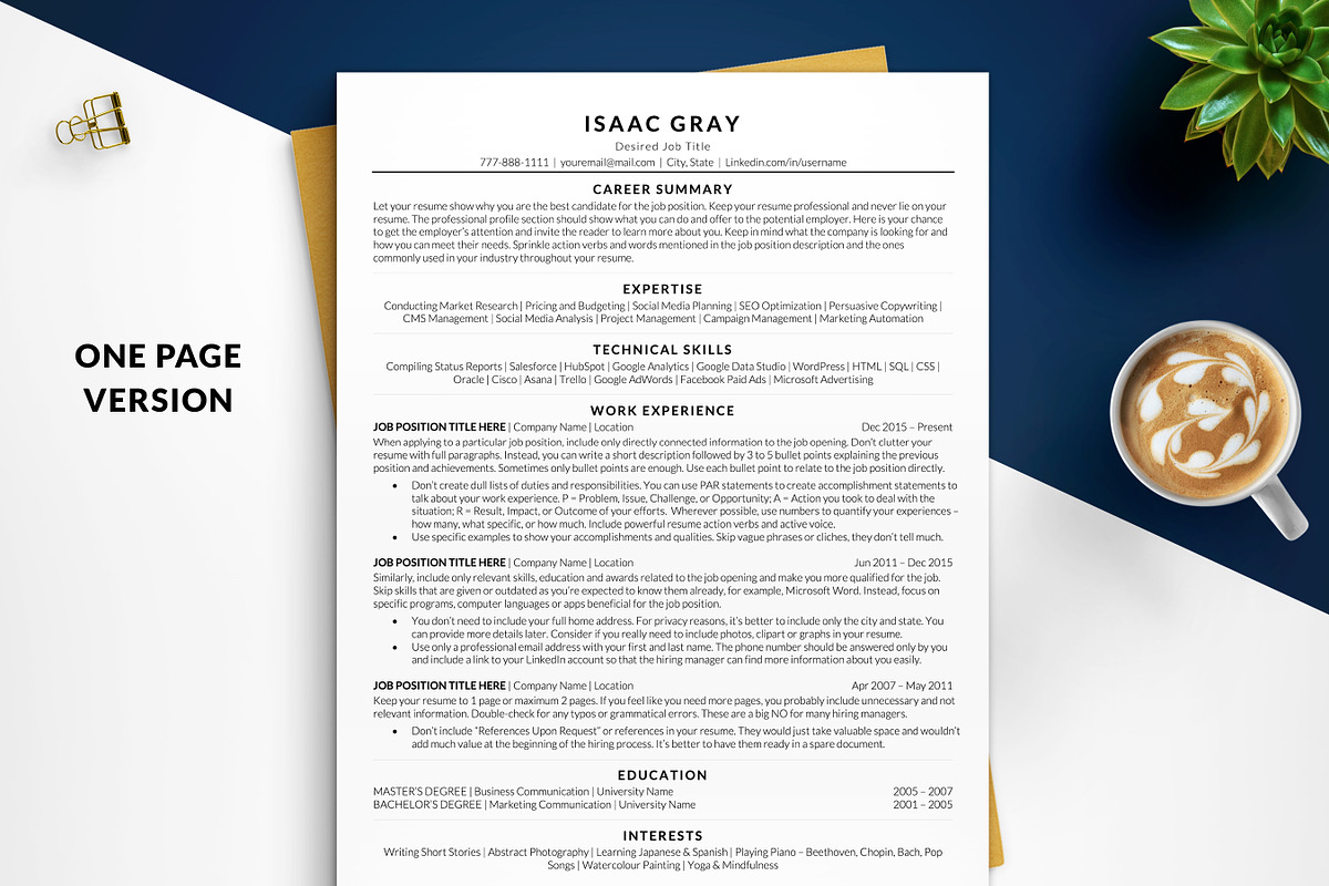 ATS Resume Template Word Mac Pages, a Resume Template by BestResumes.Co (Photo 2 of 9)