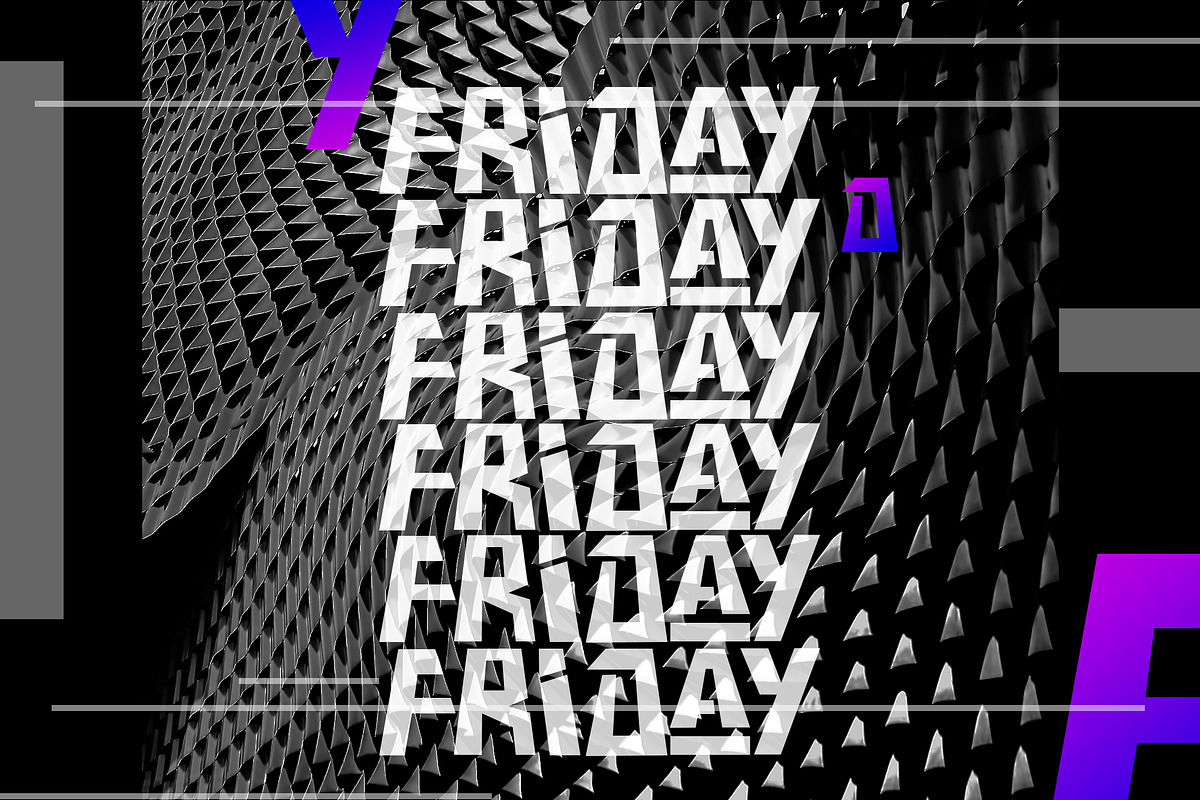 DOGTOWN ! Font | Ungeometric preview 7