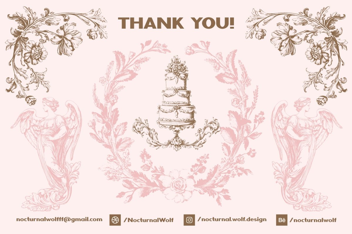 300 Baroque Wedding elements, a Decorative Illustration by Nocturnal Wolf (Photo 14 of 14)