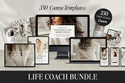 Life Coach Coaching Bundle Canva, a Presentation Template by Studio Loire (Thumbnail 1 of 9)