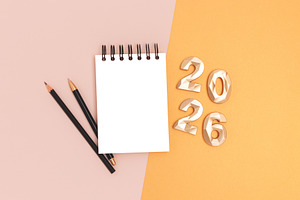 2026 New Year concept., a Business Photo by rorygez fresh