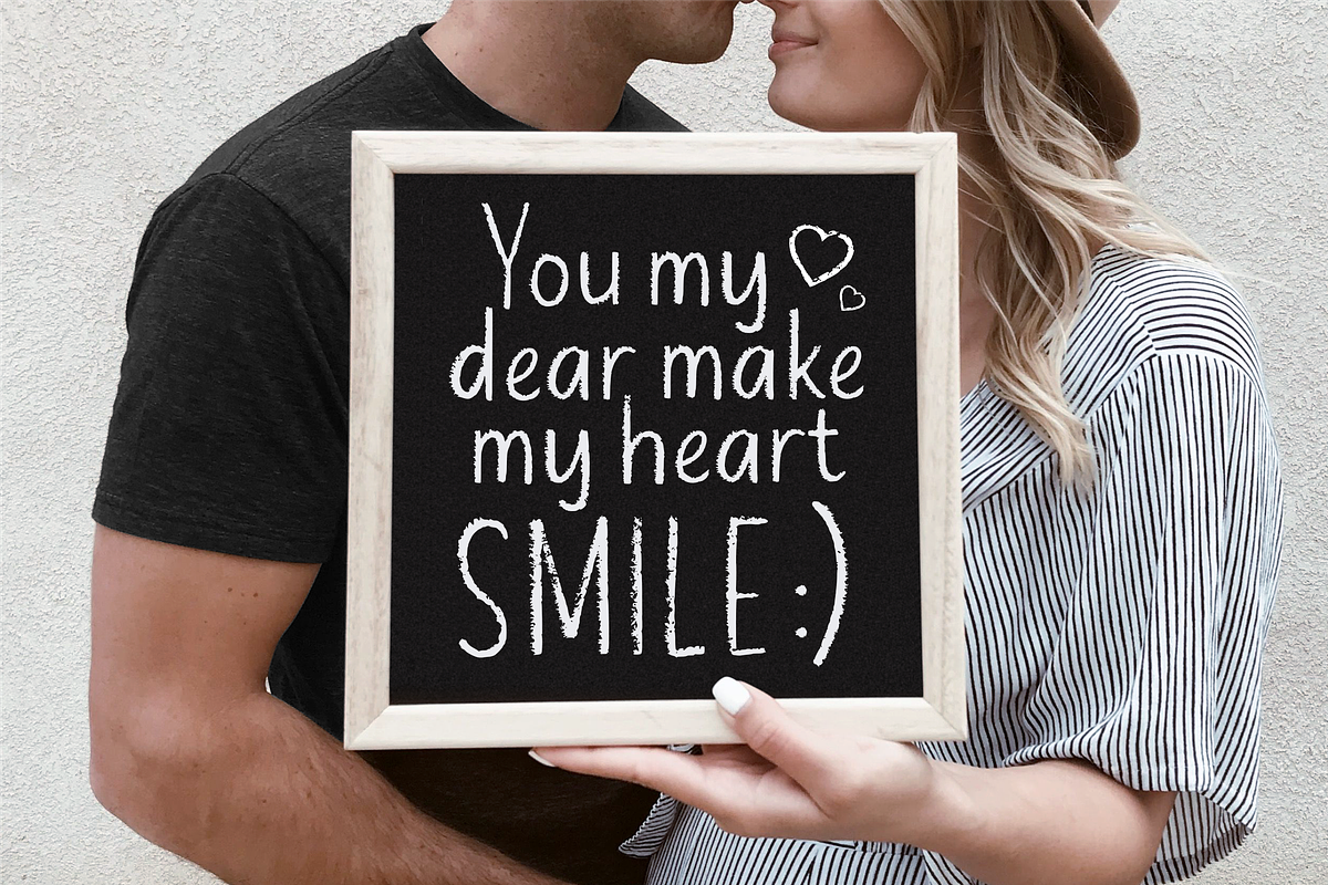 Planet Chalky Handwritten Chalk Font, a Font by Allouse Studio (Photo 7 of 10)
