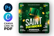 Saint Patricks Day Flyer Template, a Flyer Template by Artonix (Thumbnail 2 of 4)