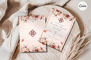 Asian Floral Wedding Invite - B4A, an Invitation Template by YeeqsWedding (Thumbnail 4 of 9)