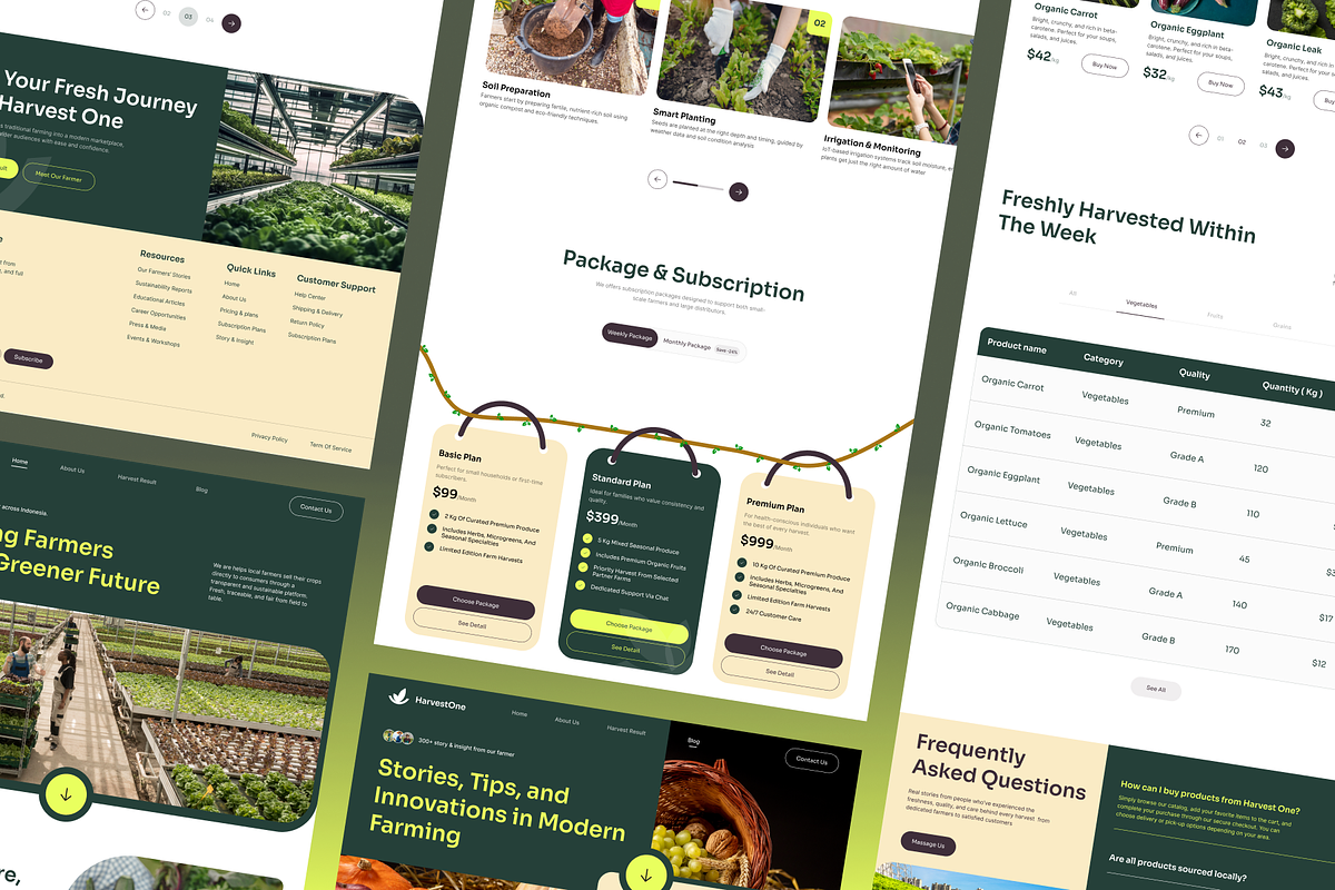 HarvestOne - Agriculture preview 4