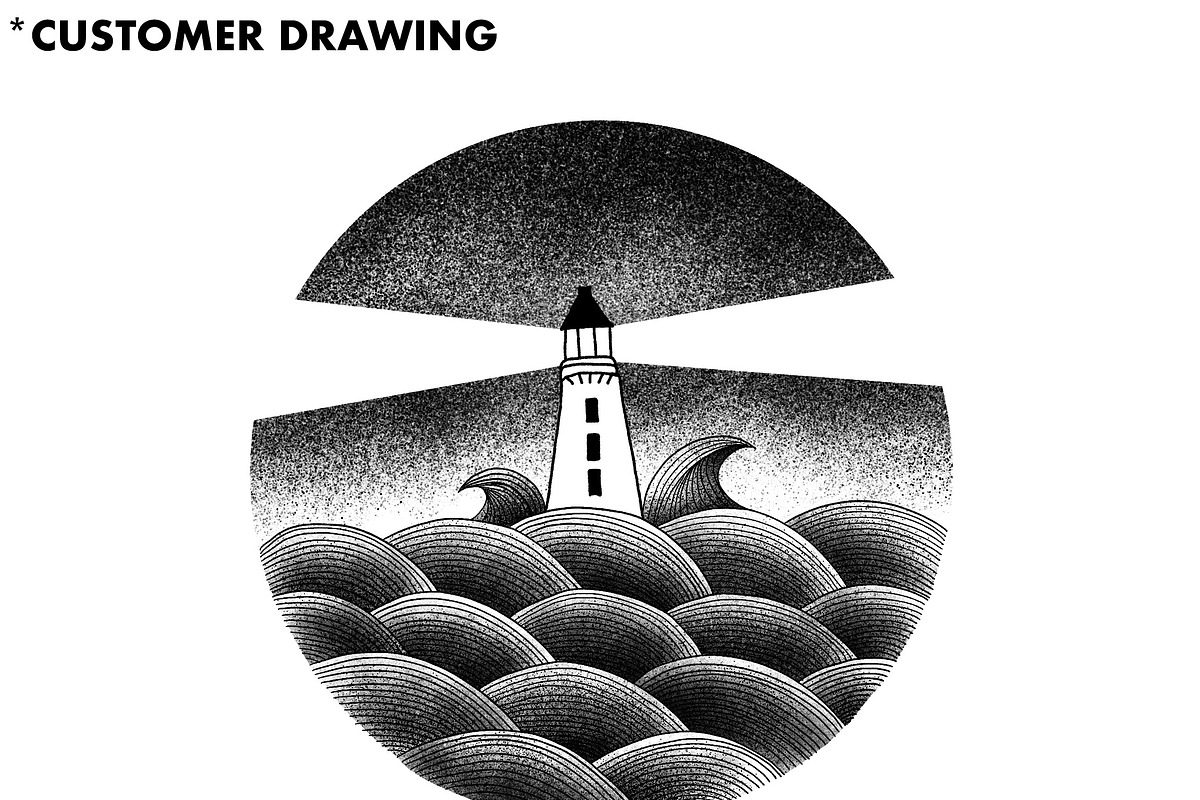 Stipple Brushes For Procreate, a Brush Add-On by Nuclear Brushes (Photo 7 of 10)