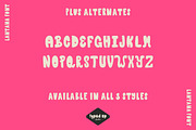Lantana | Bubble Floral Display Font, a Font by Typed Up Studio (Thumbnail 4 of 10)