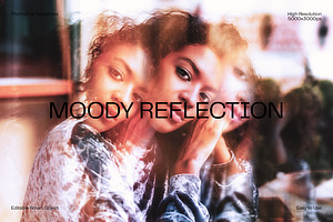 Moody Reflection Photo Effect, a Layer Style Add-On by dokudokunomi