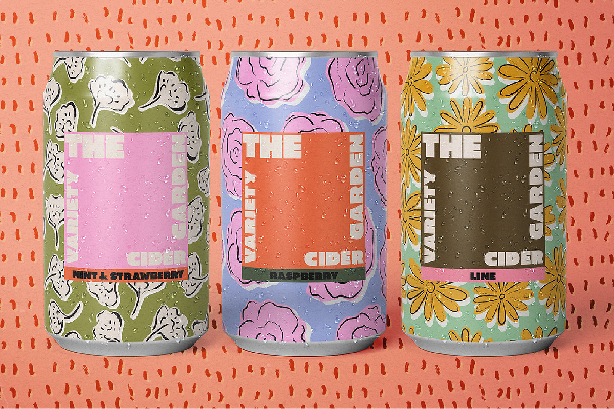 Spring Summer Floral Pattern Set, a Pattern Graphic by angelainthefields (Photo 2 of 6)