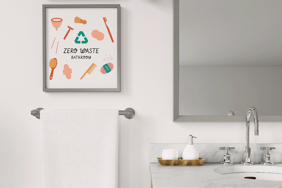 Zero Waste Ecological Illustrations, an Object Illustration by Sabina_Ava (Photo 5 of 7)