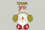 Snowman Winter collection, an Illustration by designs.svkl (Thumbnail 6 of 6)