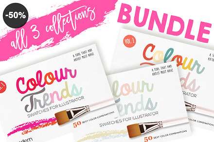 Colour Trends Swatches Vol.1 Bundle, a Palette Add-On by pixelcolours